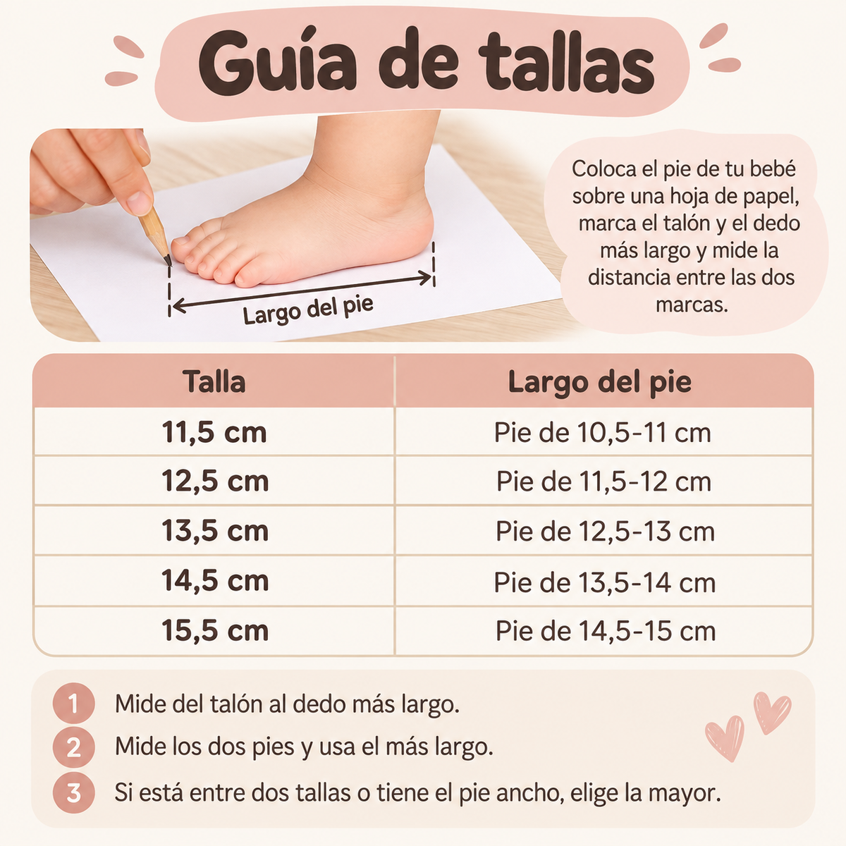 Comodidad en sus primeros pasitos